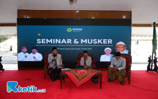 Thumbnail IKAMA Gelar Seminar dan Musker di Sumenep, Gus Ibad Beri Pesan Penting