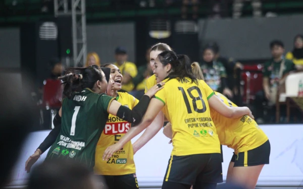 Thumbnail Kalahkan Jakarta Electric PLN 1-3, Gresik Petrokimia Rebut Peringkat 3 Proliga 2025