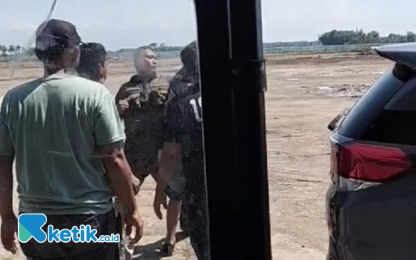 Hendak Konfirmasi, Jurnalis Alami Kekerasan hingga Ancaman Ditembak Keamanan Proyek Urug Balerejo Madiun