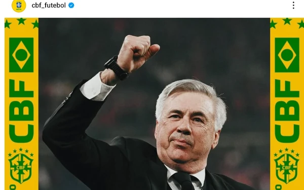Thumbnail Ditunjuk Latih Timnas Brasil, Ancelotti dan  Real Madrid "Akhire Pisahan"