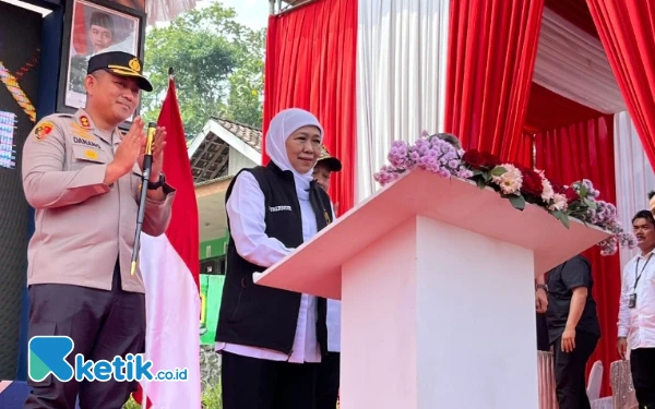 Thumbnail Atasi Kekeringan saat Musim Kemarau, Gubernur Khofifah Resmikan SPAM Dusun Sumbul Malang