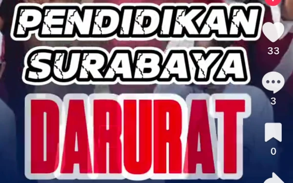 Thumbnail Geger! Video Viral Soal Anggaran Pendidikan Surabaya Minimalis