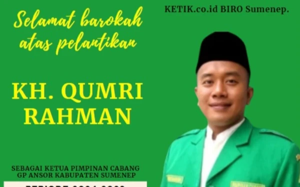 Thumbnail Berita - KH Qumri Rahman, Sosok Ketua Ansor Sumenep yang Kembali Dilantik Hari Ini