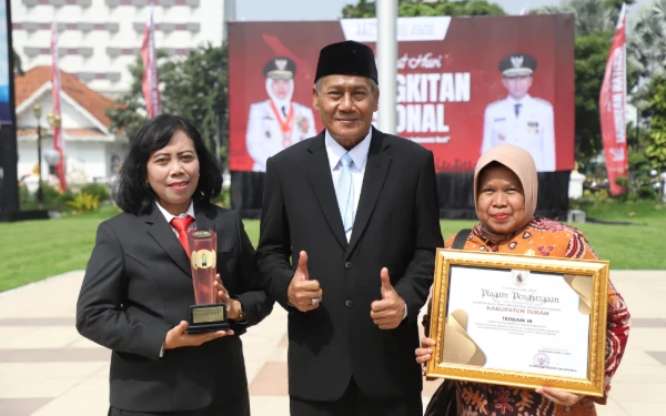 Thumbnail Berita - Pemkab Tuban Raih Penghargaan Lewat Pengelolaan JDIH