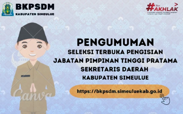 Thumbnail Berita - Pemkab Simeulue Buka Lelang Jabatan Sekda, Simak Persyaratannya