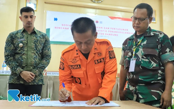 Thumbnail Indeks Risiko Bencana Kabupaten Bandung Capai 117,13 Poin, Penyusunan Klaster Logistik Jadi Langkah Strategis
