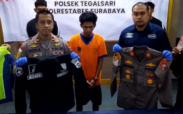 Thumbnail Moses Polisi Gadungan di Surabaya, Ternyata Juga Tipu Polisi Asli