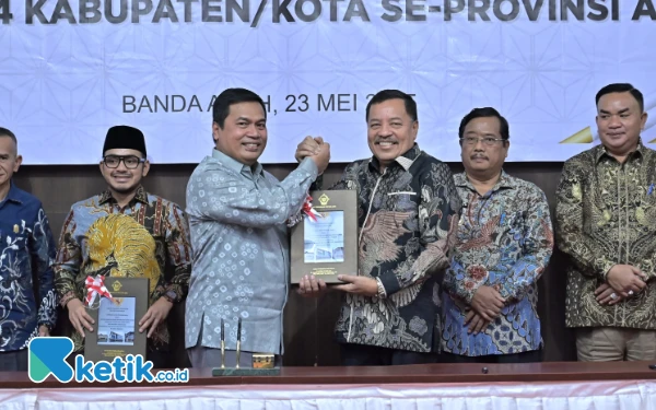 17 Kali Berturut-Turut, Pemkab Nagan Raya Raih Penghargaan Opini WTP dari BPK RI