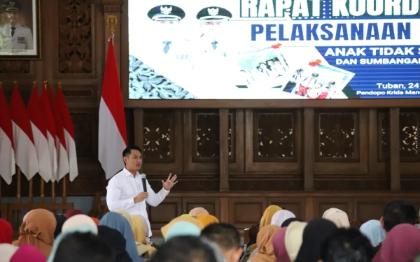 Thumbnail Berita - Bupati Tuban Tegaskan SPMB Sekolah Dasar dan SMP Harus Gratis