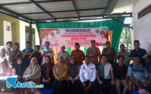 Thumbnail Berita - Koperasi Merah Putih Lhok Gayo di Abdya Terbentuk, Berikut Nama Pengurus