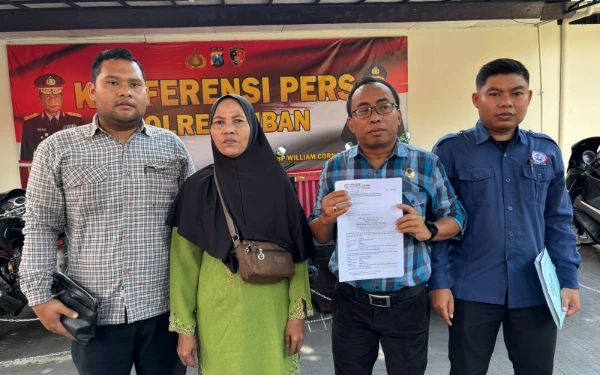 Thumbnail Berita - Perangkat Desa Penidon Diperiksa Satreskrim Polres Tuban, Diduga Terkait Perampasan Tanah