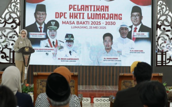 Thumbnail Berita - HKTI Lumajang Dilantik, Siap Bersinergi Wujudkan Swasembada Pangan dan Gula Jatim