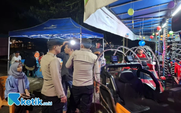 Thumbnail Berita - Cegah Premanisme, Polsek Simeulue Timur Gelar Patroli Malam di 4 Desa