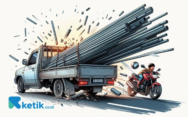 Thumbnail Berita - Tak Diikat dengan Benar, Besi Holo Sebabkan Bocah 9 Tahun di Jombang Meninggal