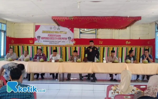 Thumbnail Berita - Teupah Tengah 100 Persen Bentuk Koperasi Merah Putih, Camat: Dorong Ekonomi Kerakyatan