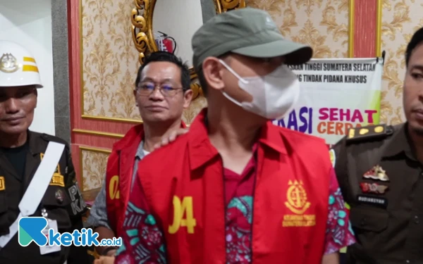 Thumbnail Jerat Hukum Ganda, Koruptor dan Pengacara Ditahan dalam Kasus Perintangan Penyidikan Internet Desa Muba