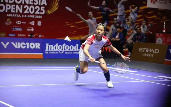Thumbnail Berita - Tundukkan Wakil India, Putri KW Lolos 16 Besar Indonesia Open 2025