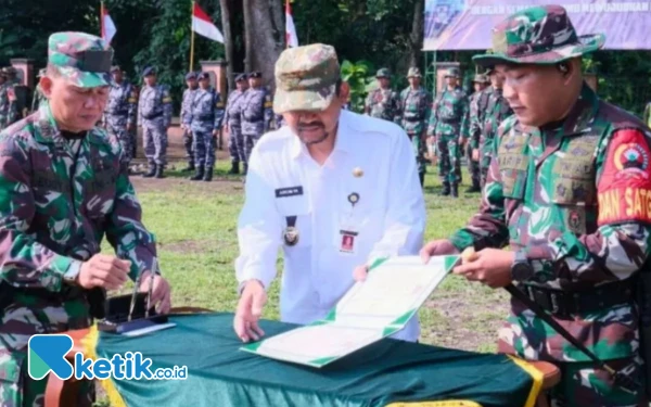 Thumbnail Berita - TMMD Sengkuyung Tahap II Resmi Ditutup, Wujudkan Pembangunan Inklusif Desa Bulakan Pemalang
