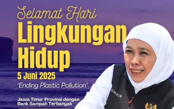 Thumbnail Gubernur Khofifah Imbau Tak Gunakan Plastik Saat Pembagian Daging Kurban