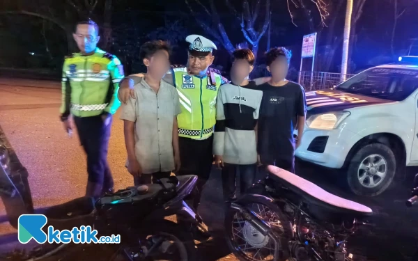 Thumbnail Berita - Geber Malam Takbiran, Lima Motor Balap Liar 'Dilumpuhkan' Sat Lantas Polres Abdya