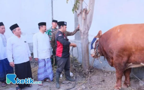 Thumbnail Berita - Salurkan Hewan Kurban Presiden, Bupati Pemalang Ajak Warga Hidup Rukun dalam Semangat Iduladha