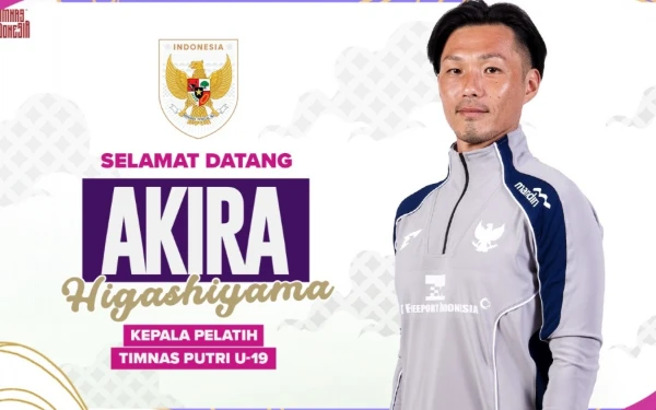 Thumbnail Profil Akira Higashiyama, Pelatih Baru Timnas Putri U-19