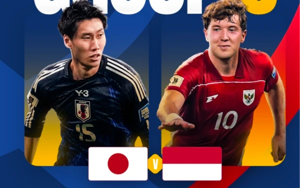 Thumbnail Berita - Susunan Pemain Timnas Indonesia vs Jepang, Mees Hilgers Gantikan Rizky Ridho