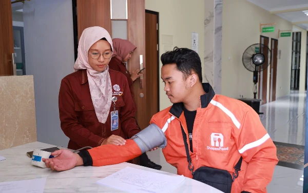 Thumbnail Berita - Polda DIY Gelar Pemeriksaan Kesehatan Gratis Bagi Pengemudi Ojol