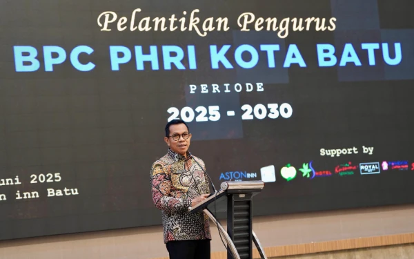 Thumbnail Wali Kota Batu Ajak PHRI Berperan Lebih Aktif Wujudkan Pariwisata Berkelanjutan