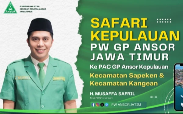 Thumbnail Berita - GP Ansor Jawa Timur Gelar Safari Kepulauan di Sumenep