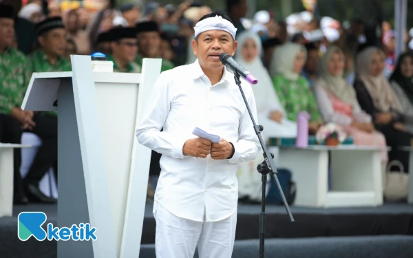 Thumbnail Lepas Pawai Ta'aruf Kafilah MTQH ke-39 Jabar, Gubernur KDM Berpesan ke Dewan Juri