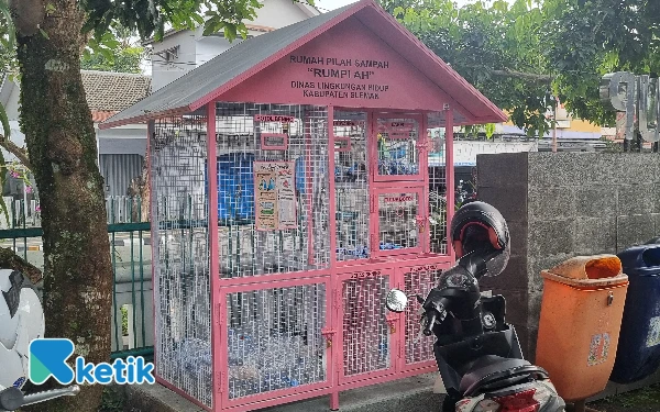 Thumbnail Berita - "Rumpi ah", Tempat Sampah Botol Plastik Inovasi DLH Sleman