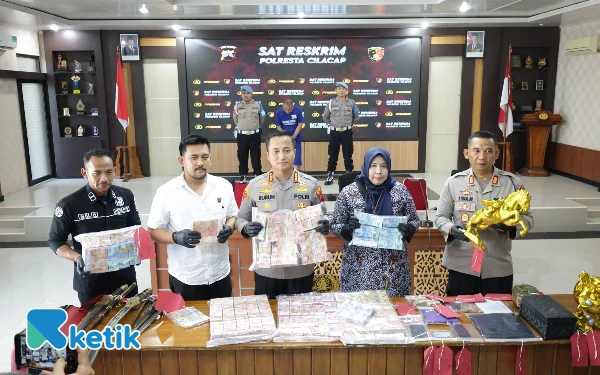 Miliaran Uang Palsu Beredar di Cilacap, Pelaku Mengaku Bisa Menggandakan Uang