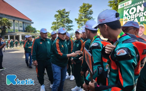 Thumbnail ‎Lepas Kontingen Porprov IX Jatim, Wali Kota Batu: Bertandinglah dengan Enjoy