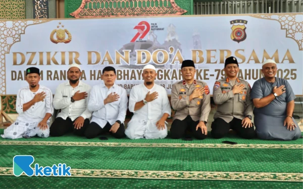 Thumbnail Berita - Sambut Hari Bhayangkara, Polda Aceh Gelar Zikir dan Doa Bersama