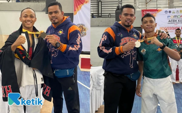 Thumbnail Berita - POMDA XIX, Legenda Tarung Derajat Aceh Tgk. Ali Akbar Bakar Semangat Atlet