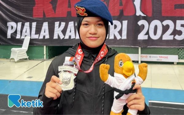 Thumbnail Berita - Anggota Brimob Polda Aceh Raih Juara II Karate Piala Kapolri 2025