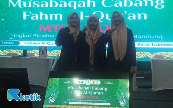Thumbnail Kabupaten Bandung Raih Medali Emas Pertama dari Cabang Fahmil Qur'an di MTQH 39 Jabar