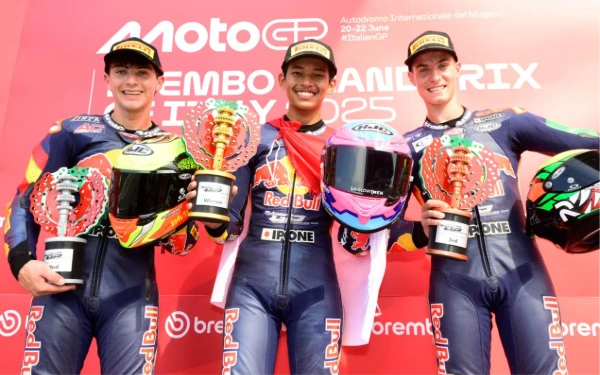 Thumbnail Veda Ega Catat Sejarah di Mugello