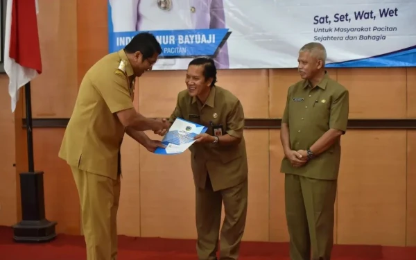 Thumbnail 55 PNS Pemkab Pacitan Masuki Masa Pensiun, 29 dari Dunia Pendidikan