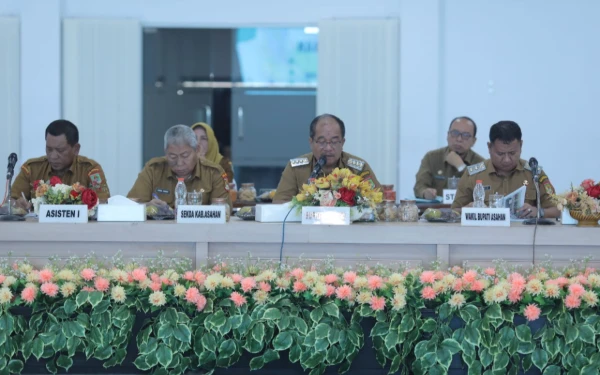 Thumbnail Berita - Bupati Asahan Buka Rapat Koordinasi Pemerintahan Juni 2025