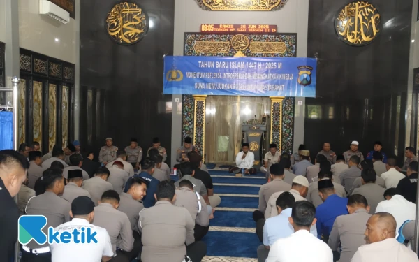 Thumbnail Berita - Peringati 1 Muharram, Polres Sumenep Gelar Refleksi Spiritual