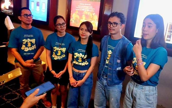 Thumbnail Hari Pertama Tayang, Film Jodoh 3 Bujang Raih 55.035 Penonton