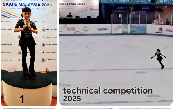 Thumbnail Hebat, Siswi Kelas 3 SD Surabaya Juara di Ajang Ice Skating Internasional! Siapa Dia?