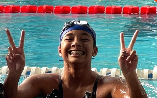 Thumbnail Michelle Adisty, Ratu Selam Kota Batu! Langganan Emas Porprov Jatim