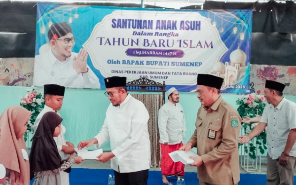 PUTR Sumenep Rayakan Momentum 1 Muharram 1447 Lewat Berbagi dengan Anak Yatim