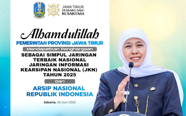 Thumbnail Gubernur Khofifah Antarkan Jatim Jadi Provinsi Terbaik Kelola JIKN, Apa Rahasianya?