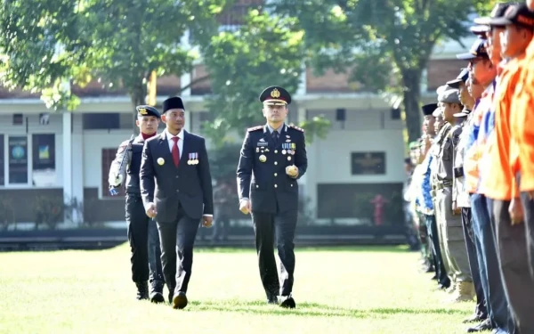 Thumbnail Upacara Hari Bhayangkara ke-79 Digelar di Pendopo Kabupaten Pacitan