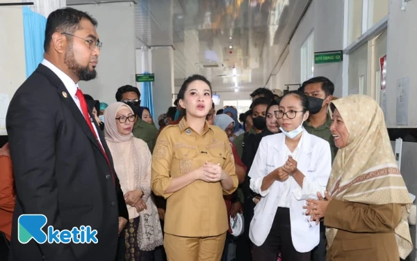 Thumbnail Sherly Tjoanda Akui Infrastruktur RSUD Halsel Baik dan Bersih Meski Masih Tipe C