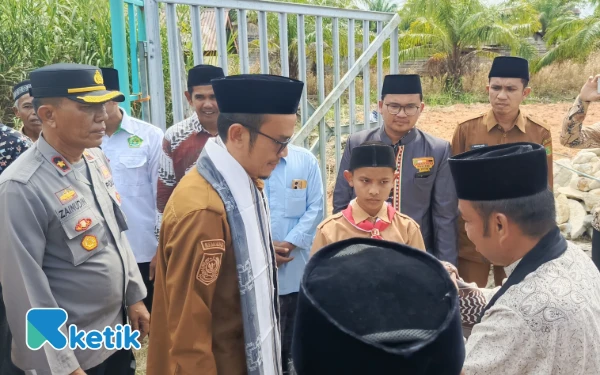 Thumbnail Berita - Ponpes Raudhatul Muttaqin Subulussalam Bangun Tanggul Penahan Banjir